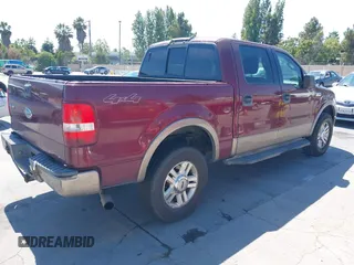 2004 Ford F-150 XLT with VIN 1FTPW14514KB47463, listed as a IAAI auction lot 42743572 with 211,006 mi miles and . Bid and sale history available at DreamBid. Image 4.