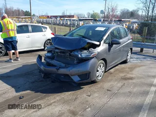 2017 Honda Fit LX with VIN JHMGK5H57HS007726, listed as a IAAI auction lot 41834608 with 97,442 mi miles. Bid and sale history available at carsss.com. Image 17.