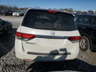 2016 Honda Odyssey EX-L with VIN 5FNRL5H61GB061423, listed as a Copart auction lot 49189835 with 158,040 mi miles and Salvage Title. Bid and sale history available at carsss.com. Image 6.