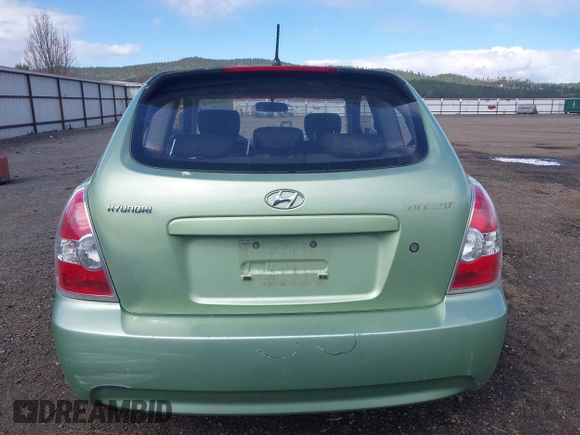 2008 Hyundai Accent GS with VIN KMHCM36C28U064545, listed as a IAAI auction lot 41958102 with 120,679 mi miles. Bid and sale history available at carsss.com. Image 16.