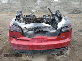 2023 Tesla Model S Plaid with VIN 5YJSA1E65PF525771, listed as a Copart auction lot 54686595 with Not provided miles and Non repairable. Bid and sale history available at DreamBid. Image 6.