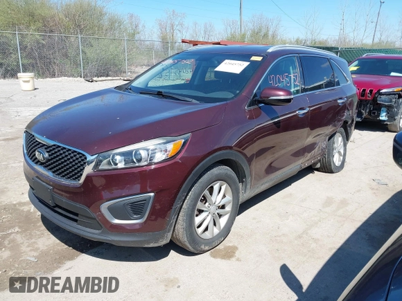 2017 Kia Sorento LX with VIN 5XYPG4A34HG192880, listed as a IAAI auction lot 42045752 with 150,772 mi miles. Bid and sale history available at carsss.com. Image 16.