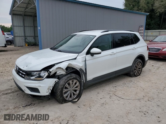 2019 Volkswagen Tiguan S with VIN 3VV1B7AX6KM050759, listed as a Copart auction lot 58044845 with 80,820 mi miles and Non repairable. Bid and sale history available at DreamBid. Image 1.