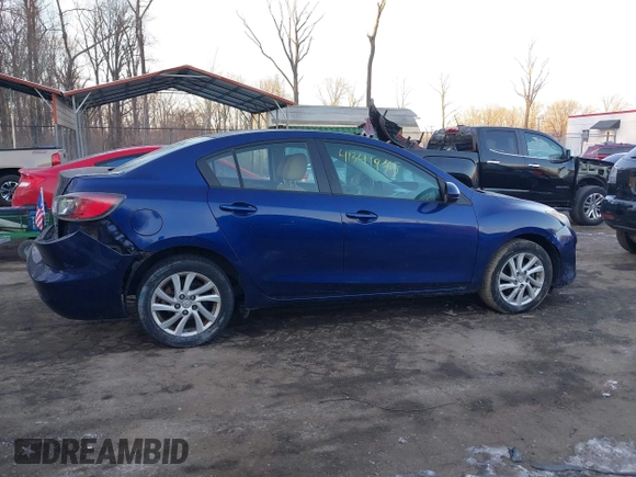 2012 Mazda 3 i Touring with VIN JM1BL1V75C1596510, listed as a IAAI auction lot 41341945 with 103,621 mi miles and . Bid and sale history available at DreamBid. Image 13.