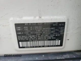 2013 Subaru Outback Premium z VIN 4S4BRCCC2D3240463, wystawiony jako Copart lot #53170745 z przebiegiem 107 462 mil mil oraz Szkoda całkowita • Salvage title. Historia ofert i sprzedaży dostępna na DreamBid. Obrazek 12.
