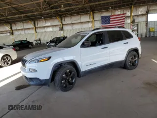 2016 Jeep Cherokee Sport with VIN 1C4PJLAS6GW376092, listed as a Copart auction lot 57306895 with 90,979 mi miles and Salvage title. Bid and sale history available at DreamBid. Image 1.