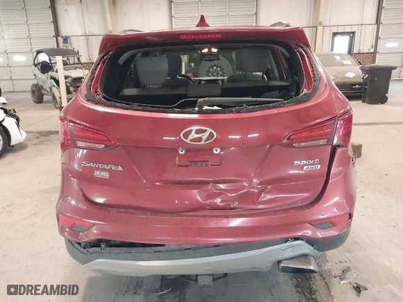 2017 Hyundai Santa Fe Sport Luxury with VIN 5XYZUDLB9HG470534, listed as a IAAI auction lot 41541610 with 103,963 mi miles. Bid and sale history available at carsss.com. Image 16.
