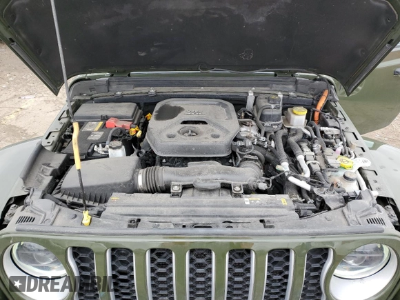 2023 Jeep Wrangler Sahara with VIN 1C4JJXP61PW528948, listed as a Copart auction lot 46866885 with 38,191 mi miles and Clean Title. Bid and sale history available at DreamBid. Image 11.