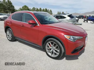 2018 Alfa Romeo Stelvio Ti z VIN ZASFAKBN5J7B90714, wystawiony jako Copart lot #56675895 z przebiegiem 87 642 mil mil oraz Czysty tytuł • Clean title. Historia ofert i sprzedaży dostępna na DreamBid. Obrazek 4.