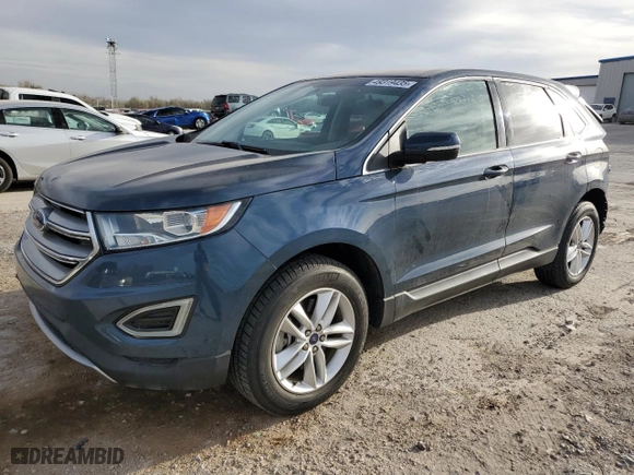 2016 Ford Edge SEL with VIN 2FMPK4J89GBB11249, listed as a Copart auction lot 49319435 with 101,623 mi miles and Salvage Title. Bid and sale history available at carsss.com. Image 1.