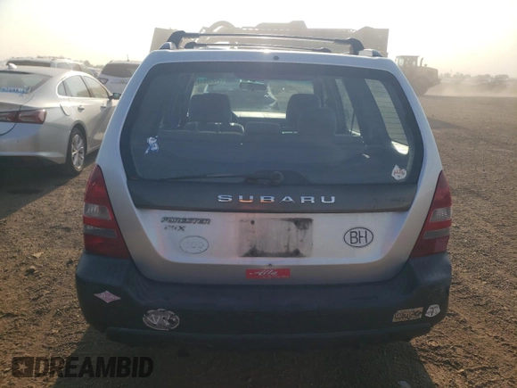 2003 Subaru Forester X with VIN JF1SG63643H772438, listed as a Copart auction lot 71250644 with 244,127 mi miles and Salvage Title. Bid and sale history available at carsss.com. Image 6.