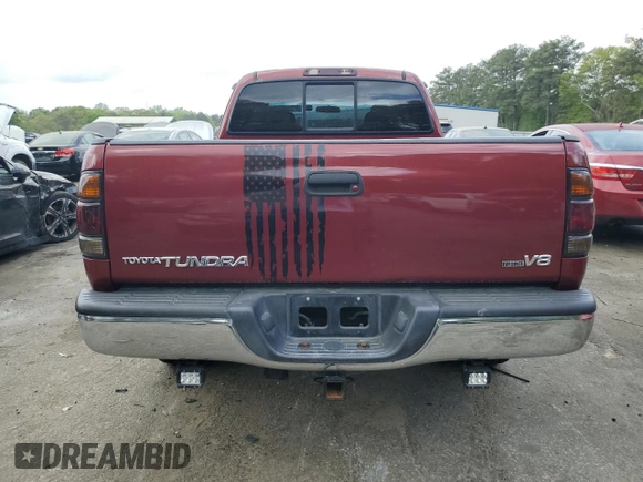 2003 Toyota Tundra SR5 with VIN 5TBRT34103S369048, listed as a Copart auction lot 51302505 with 188,339 mi miles and Salvage Title. Bid and sale history available at DreamBid. Image 6.