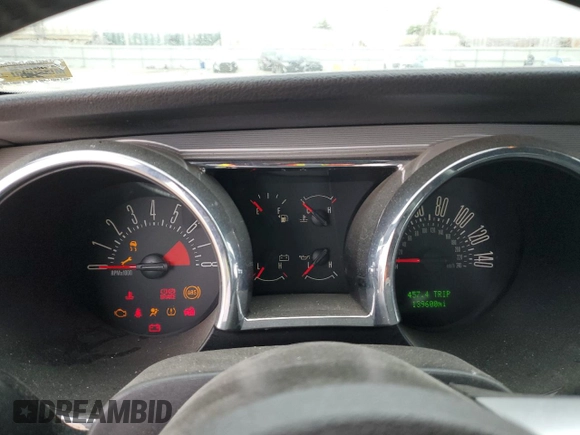 2009 Ford Mustang GT with VIN 1ZVHT82HX95105699, listed as a Copart auction lot 53817395 with 139,600 mi miles and Salvage title. Bid and sale history available at DreamBid. Image 9.