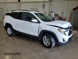 2021 GMC Terrain SLE z VIN 3GKALTEV4ML384525, wystawiony jako Copart lot #59470685 z przebiegiem 52 141 mil mil oraz Szkoda całkowita • Salvage title. Historia ofert i sprzedaży dostępna na DreamBid. Obrazek 4.