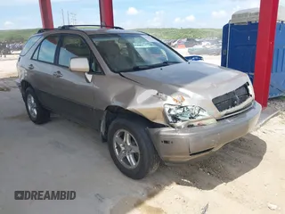 2002 Lexus RX 300 z VIN JTJHF10UX20289723, wystawiony jako IAAI lot #42536847 z przebiegiem 204 040 mil mil oraz . Historia ofert i sprzedaży dostępna na DreamBid. Obrazek 1.