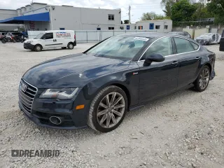 2012 Audi A7 Prestige with VIN WAU3GAFC2CN058048, listed as a Copart auction lot 52545535 with 145,726 mi miles and Salvage title. Bid and sale history available at DreamBid. Image 1.