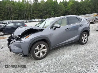 2017 Lexus NX 200t z VIN JTJYARBZ6H2054741, wystawiony jako Copart lot #55170755 z przebiegiem 110 364 mil mil oraz Szkody całkowita. Historia ofert i sprzedaży dostępna na DreamBid. Obrazek 1.