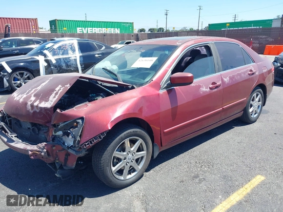 2004 Honda Accord EX with VIN 1HGCM665X4A037257, listed as a IAAI auction lot 42630108 with Not provided miles and . Bid and sale history available at DreamBid. Image 2.