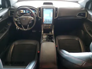 2021 Ford Edge SEL with VIN 2FMPK4J93MBA47648, listed as a Copart auction lot 49496295 with 34,672 mi miles and Salvage Title. Bid and sale history available at carsss.com. Image 8.