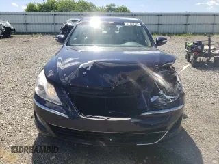 2013 Hyundai Genesis 3.8L with VIN KMHGC4DDXDU235932, listed as a Copart auction lot 57728705 with 140,778 mi miles and Salvage title. Bid and sale history available at DreamBid. Image 5.