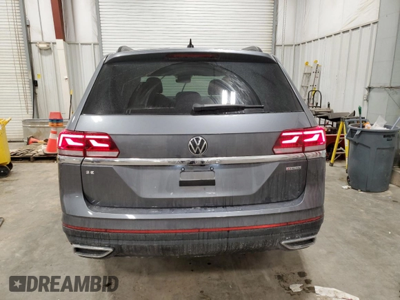 2022 Volkswagen Atlas SE z VIN 1V2LP2CA2NC559210, wystawiony jako Copart lot #44825045 z przebiegiem 43 511 mil mil oraz Szkoda całkowita • Salvage title. Historia ofert i sprzedaży dostępna na DreamBid. Obrazek 6.