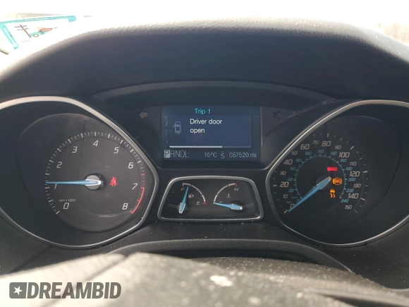 2012 Ford Focus SE with VIN 1FAHP3F25CL213172, listed as a Copart auction lot 51518755 with 67,520 mi miles and Salvage Title. Bid and sale history available at carsss.com. Image 9.