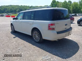 2013 Ford Flex SE with VIN 2FMGK5B8XDBD18085, listed as a IAAI auction lot 42139137 with 157,088 mi miles. Bid and sale history available at carsss.com. Image 3.