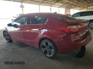 2014 Kia Forte EX with VIN KNAFX4A88E5235965, listed as a Copart auction lot 45882965 with 119,133 mi miles and Salvage Title. Bid and sale history available at carsss.com. Image 2.