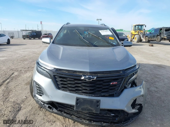 2024 Chevrolet Equinox RS with VIN 3GNAXMEG8RS130635, listed as a IAAI auction lot 41270013 with 11,968 mi miles. Bid and sale history available at carsss.com. Image 11.