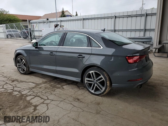 2018 Audi A3 Sedan Premium Plus with VIN WAUJ8GFF9J1025876, listed as a Copart auction lot 54674044 with 97,547 mi miles and Salvage Title. Bid and sale history available at carsss.com. Image 2.