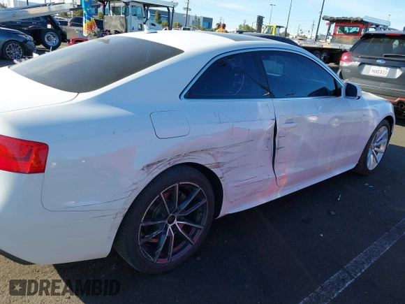 2016 Audi A5 Premium with VIN WAUD2AFR1GA007211, listed as a IAAI auction lot 41402123 with 64,801 mi miles and . Bid and sale history available at DreamBid. Image 6.