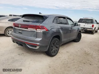 2024 Volkswagen Atlas Cross Sport 2.0T SE w/Technology with VIN 1V2JE2CA9RC218003, listed as a Copart auction lot 88033135 with 0 mi miles and Salvage Title. Bid and sale history available at carsss.com. Image 3.