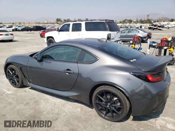 2023 Toyota GR86 Premium with VIN JF1ZNBE14P9765987, listed as a Copart auction lot 71756584 with 16,270 mi miles and Salvage Title. Bid and sale history available at carsss.com. Image 2.