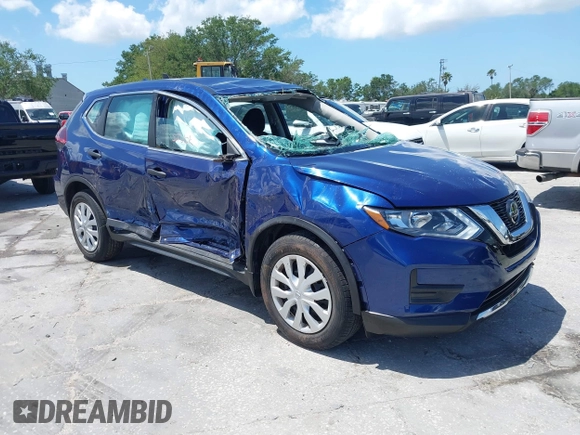 2019 Nissan Rogue S with VIN 5N1AT2MT4KC834992, listed as a IAAI auction lot 42005675 with 14,366 mi miles and . Bid and sale history available at carsss.com. Image 1.