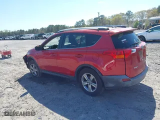 2015 Toyota RAV4 XLE with VIN JTMWFREV9FJ045975, listed as a IAAI auction lot 41896046 with 173,044 mi miles. Bid and sale history available at carsss.com. Image 3.