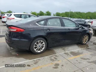 2020 Ford Fusion SE with VIN 3FA6P0HD9LR231017, listed as a Copart auction lot 55156965 with 56,161 mi miles and Salvage title. Bid and sale history available at DreamBid. Image 3.