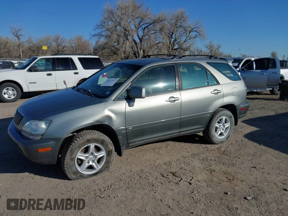 2002 Lexus RX 300 z VIN JTJHF10U120256528, wystawiony jako IAAI lot #42017872 z przebiegiem 157 373 mil mil oraz . Historia ofert i sprzedaży dostępna na DreamBid. Obrazek 2.