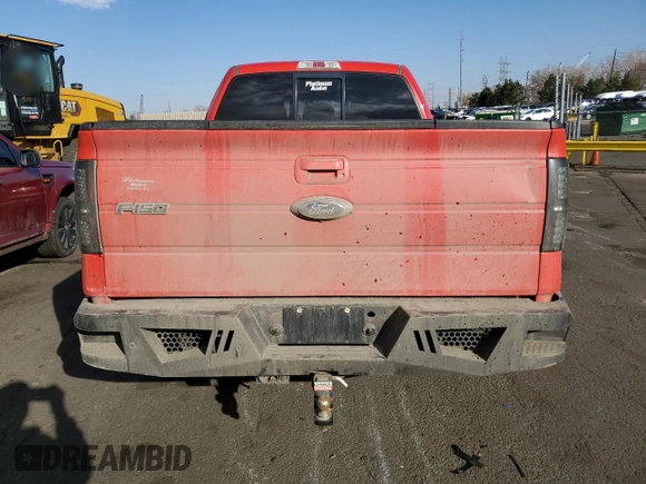 2012 Ford F-150 XL with VIN 1FTFW1ET1CKD52157, listed as a Copart auction lot 47454515 with 164,000 mi miles and Salvage title. Bid and sale history available at DreamBid. Image 6.
