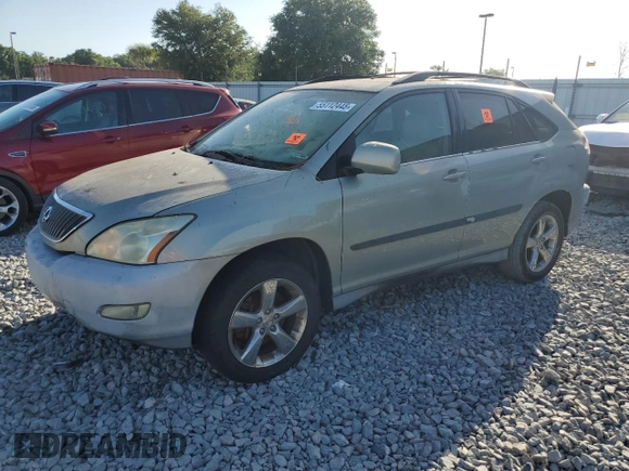 2006 Lexus RX with VIN 2T2GA31U96C050503, listed as a Copart auction lot 55112445 with 168,345 mi miles and Clean Title. Bid and sale history available at carsss.com. Image 1.