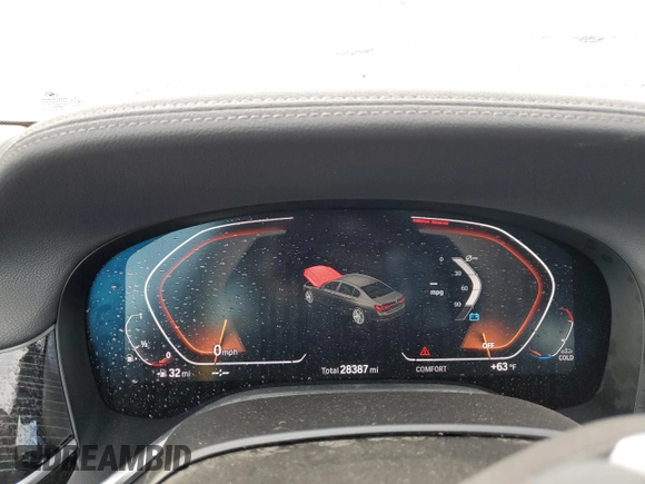 2022 BMW 7 Series 740i z VIN WBA7T2C02NCG97528, wystawiony jako Copart lot #80687204 z przebiegiem 28 387 mil mil oraz Szkoda całkowita • Salvage title. Historia ofert i sprzedaży dostępna na DreamBid. Obrazek 9.