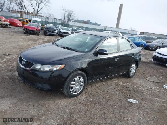 2010 Kia Forte EX with VIN KNAFU4A2XA5235710, listed as a IAAI auction lot 41617246 with 104,587 mi miles. Bid and sale history available at carsss.com. Image 17.