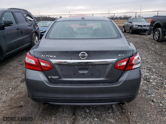 2017 Nissan Altima 2.5 SV with VIN 1N4AL3AP2HC263230, listed as a Copart auction lot 44708855 with 53,808 mi miles and Salvage Title. Bid and sale history available at carsss.com. Image 6.
