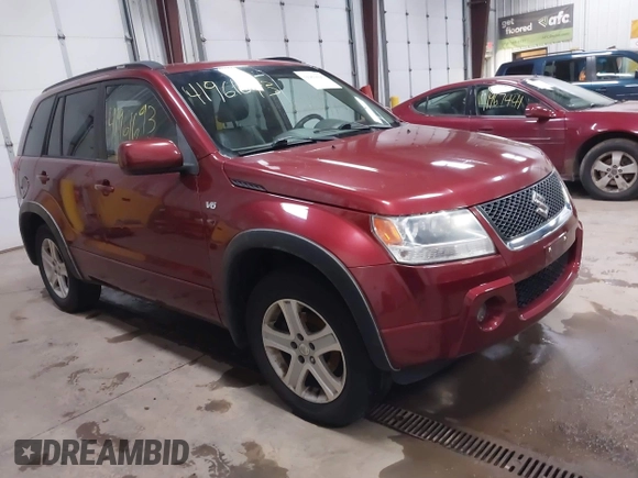 2006 Suzuki Grand Vitara Luxury with VIN JS3TD947264106126, listed as a IAAI auction lot 41961693 with 146,105 mi miles and . Bid and sale history available at DreamBid. Image 1.