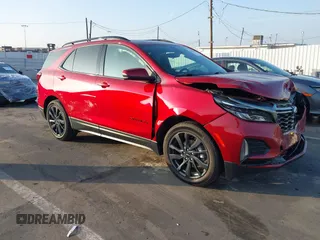 2022 Chevrolet Equinox RS with VIN 3GNAXMEV5NS106480, listed as a IAAI auction lot 41253727 with Not Provided miles and . Bid and sale history available at DreamBid. Image 1.