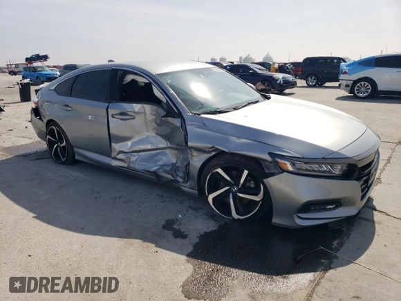 2019 Honda Accord Sedan Sport 1.5T with VIN 1HGCV1F36KA089092, listed as a Copart auction lot 50392975 with 107,191 mi miles and Salvage Title. Bid and sale history available at carsss.com. Image 4.