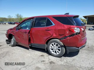 2021 Chevrolet Equinox LT with VIN 3GNAXUEV2ML320769, listed as a Copart auction lot 54799255 with Not Provided miles and Salvage Title. Bid and sale history available at DreamBid. Image 2.