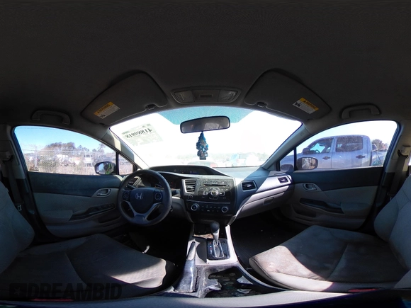 2015 Honda Civic Sedan LX with VIN 19XFB2F55FE051240, listed as a IAAI auction lot 41889918 with 217,589 mi miles. Bid and sale history available at carsss.com. Image 17.