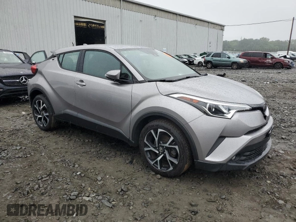 2018 Toyota C-HR XLE with VIN NMTKHMBX2JR055470, listed as a Copart auction lot 60122995 with 48,778 mi miles and Salvage title. Bid and sale history available at DreamBid. Image 4.
