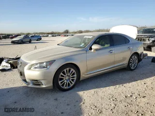 2014 Lexus LS 460 with VIN JTHBL5EF4E5131502, listed as a Copart auction lot 48784015 with 69,393 mi miles and Salvage Title. Bid and sale history available at carsss.com. Image 1.