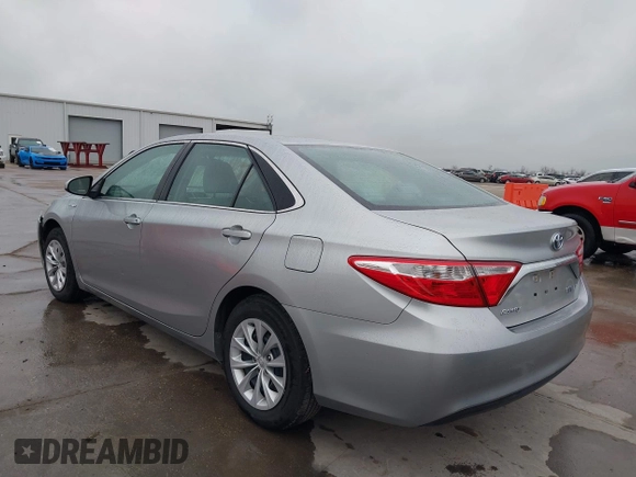 2017 Toyota Camry Hybrid LE with VIN 4T1BD1FK5HU214476, listed as a IAAI auction lot 41537972 with 66,313 mi miles. Bid and sale history available at carsss.com. Image 3.